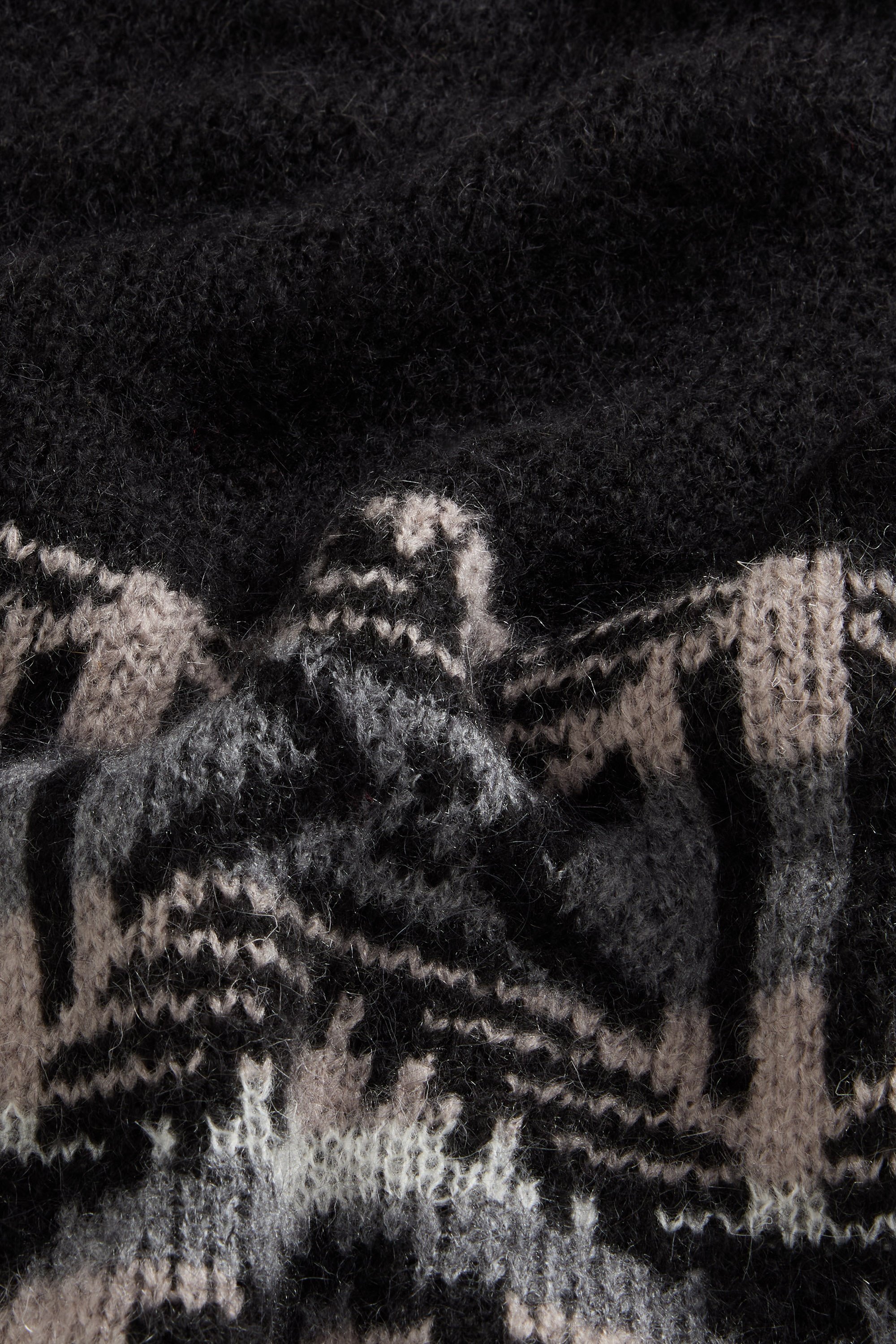 FAIRISLE CARDIGAN Schwarz photo 7 | Woolrich