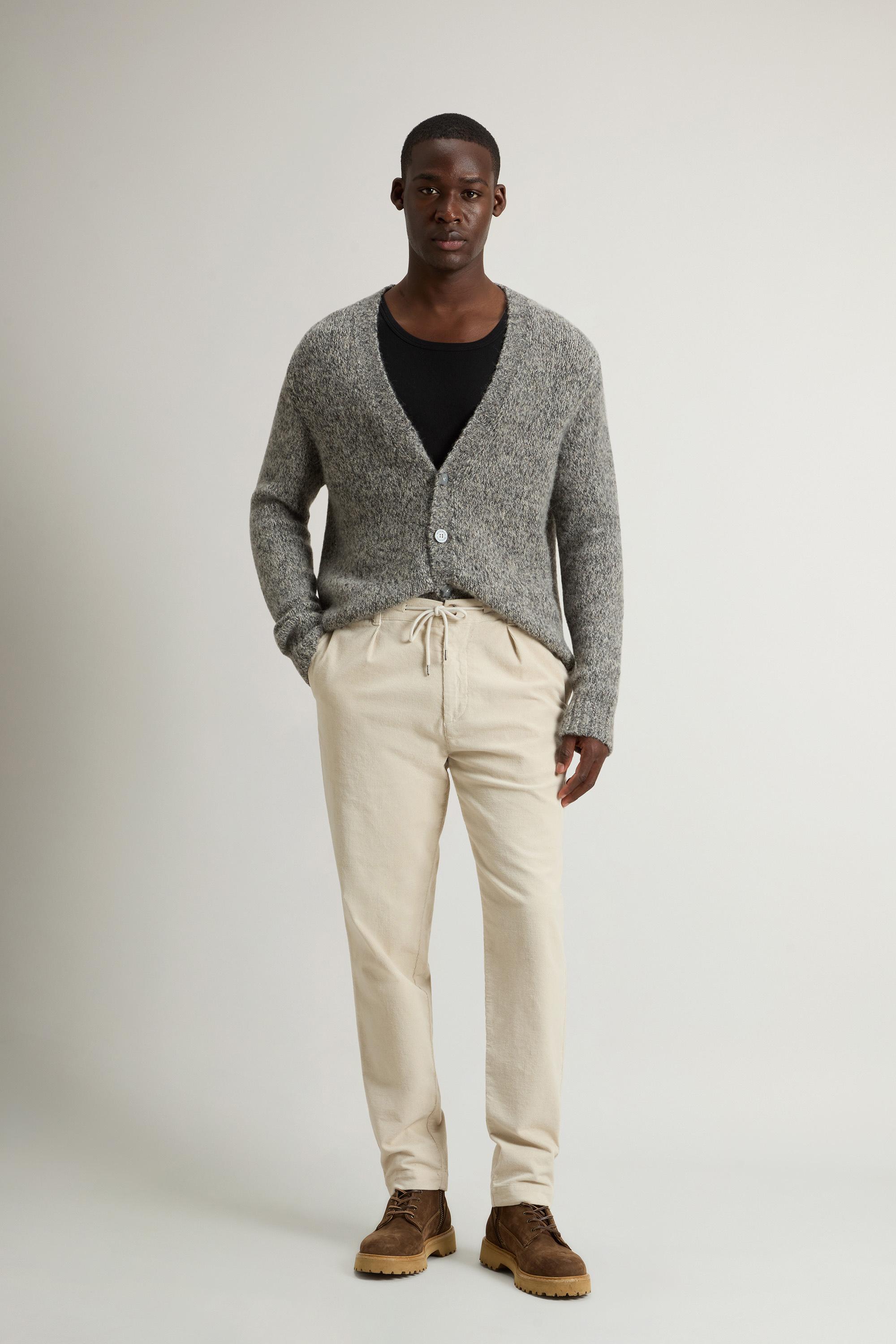 Pantalon Milton teint en pièce en velours côtelé Beige photo 1 | Woolrich