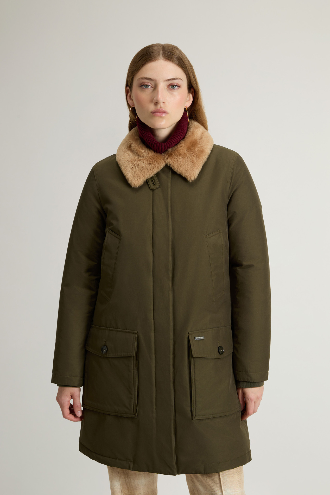 UPSTATE PARKA Green photo 1 | Woolrich