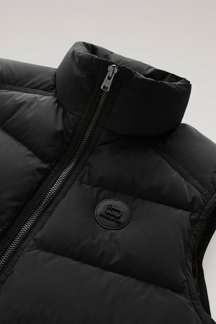 Premium Padded Vest in Stretch Nylon Black photo 3 | Woolrich