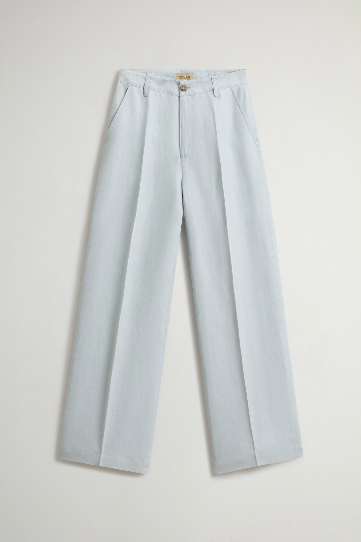 Pants in Linen Blend Blue photo 3 | Woolrich