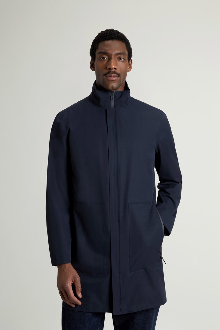 2-in-1-overjas van tweelaagse stof Blauw photo 1 | Woolrich