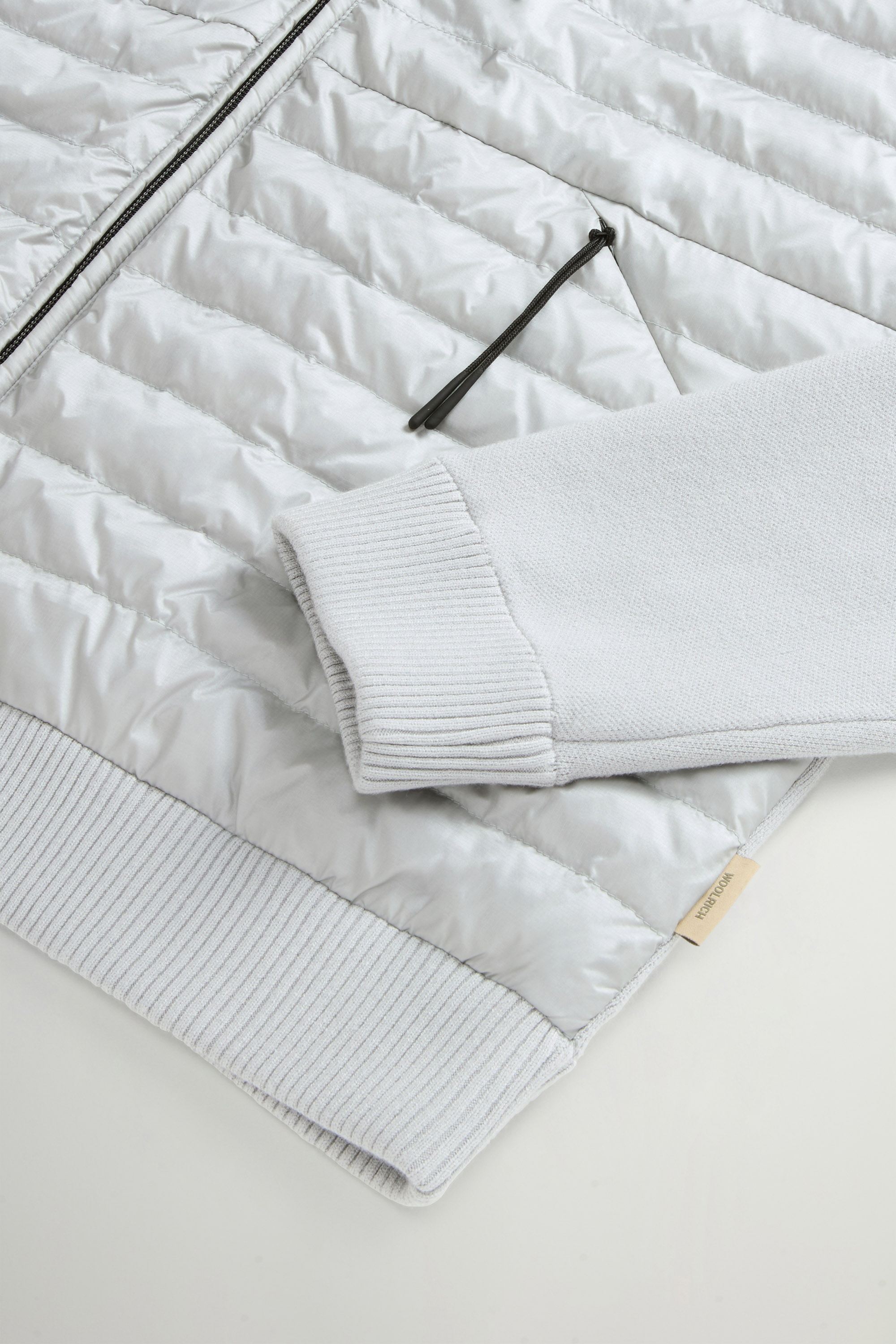 Allen Hybrid Jacket in Ripstop Nylon Gray photo 7 | Woolrich