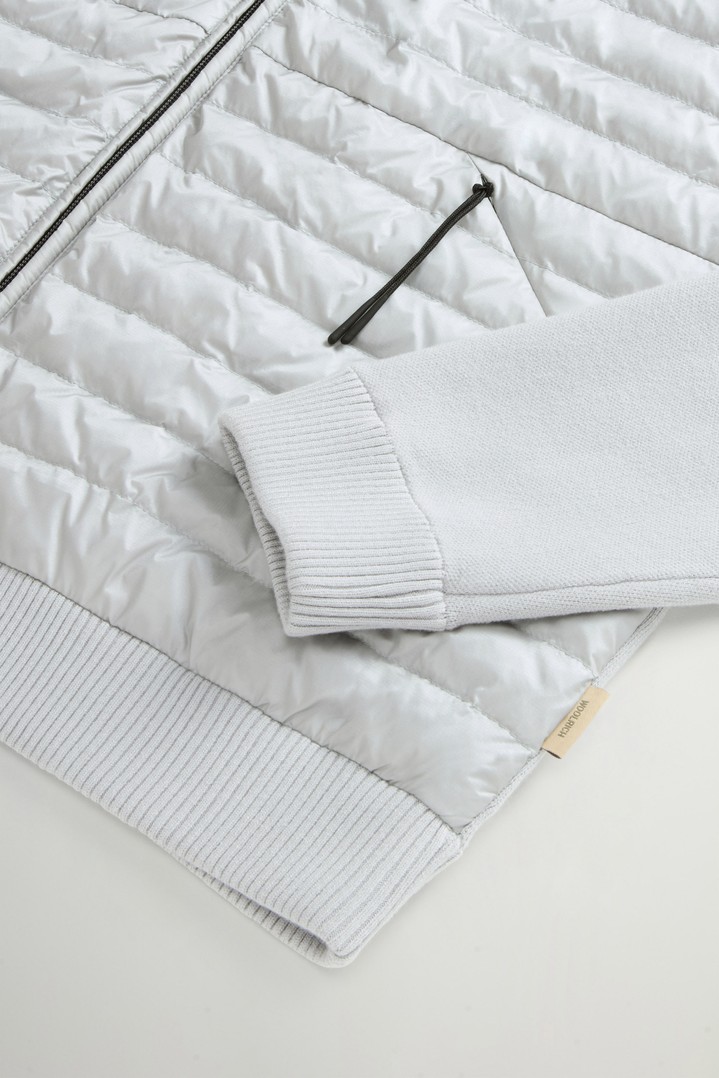 Allen Hybrid Jacket in Ripstop Nylon Gray photo 7 | Woolrich