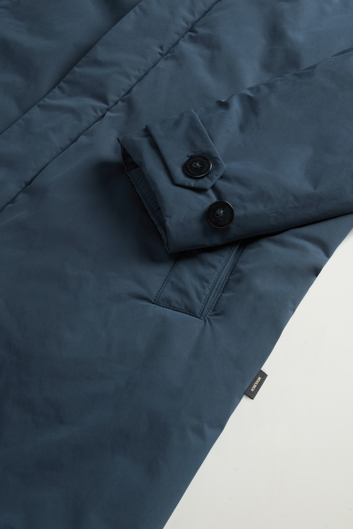 Garment-Dyed Coat in Peached Urban Touch Blue photo 7 | Woolrich