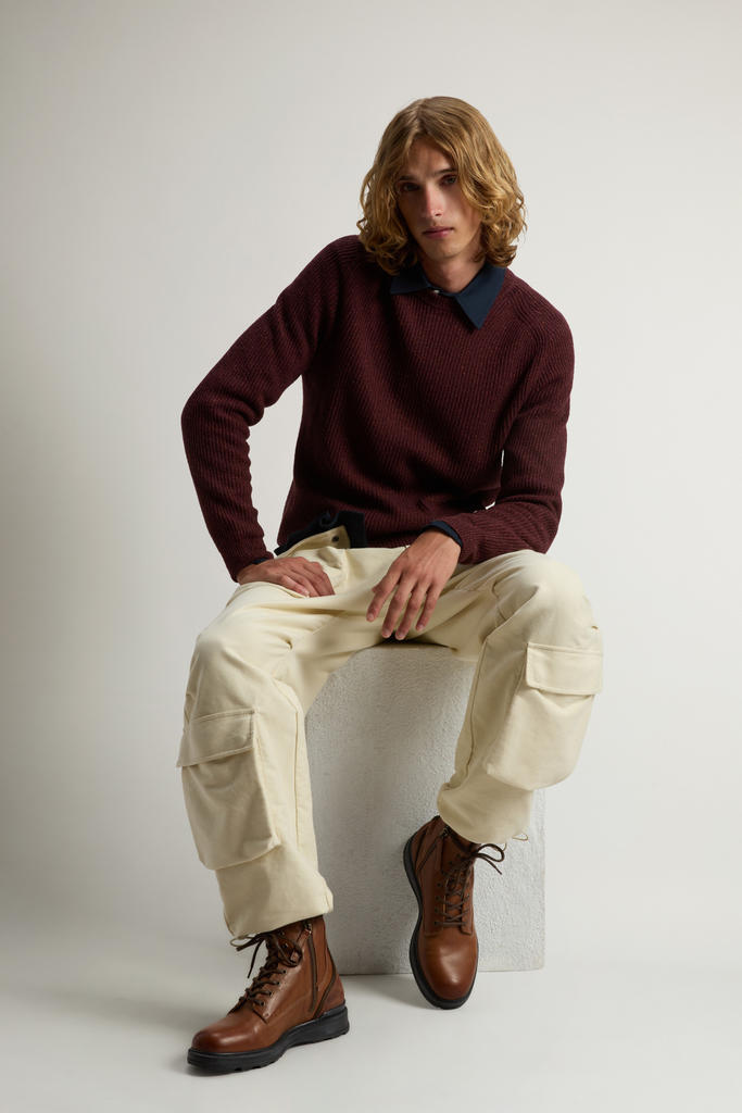 Grove Lace-Up Boots in Cowhide Leather Brown photo 7 | Woolrich