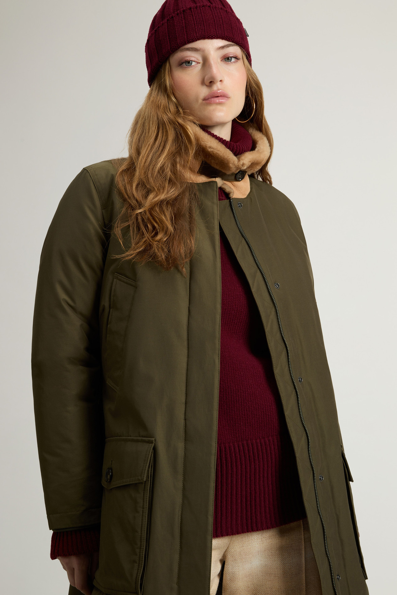 UPSTATE PARKA Green photo 4 | Woolrich