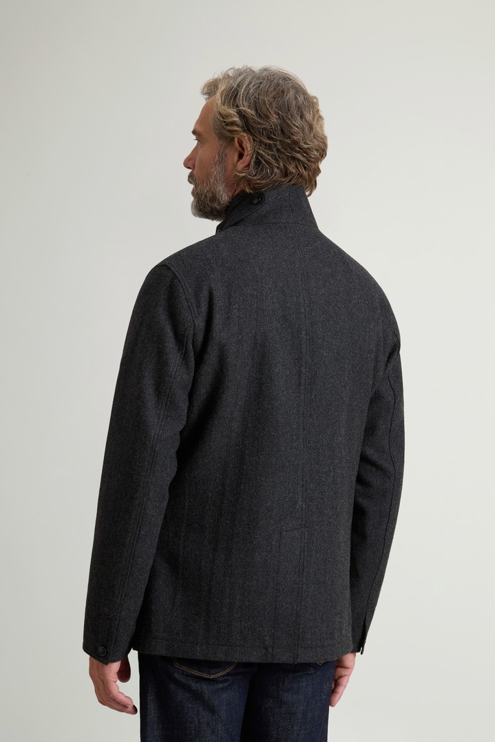 Upland Blazer in Wool Blend Gray photo 3 | Woolrich