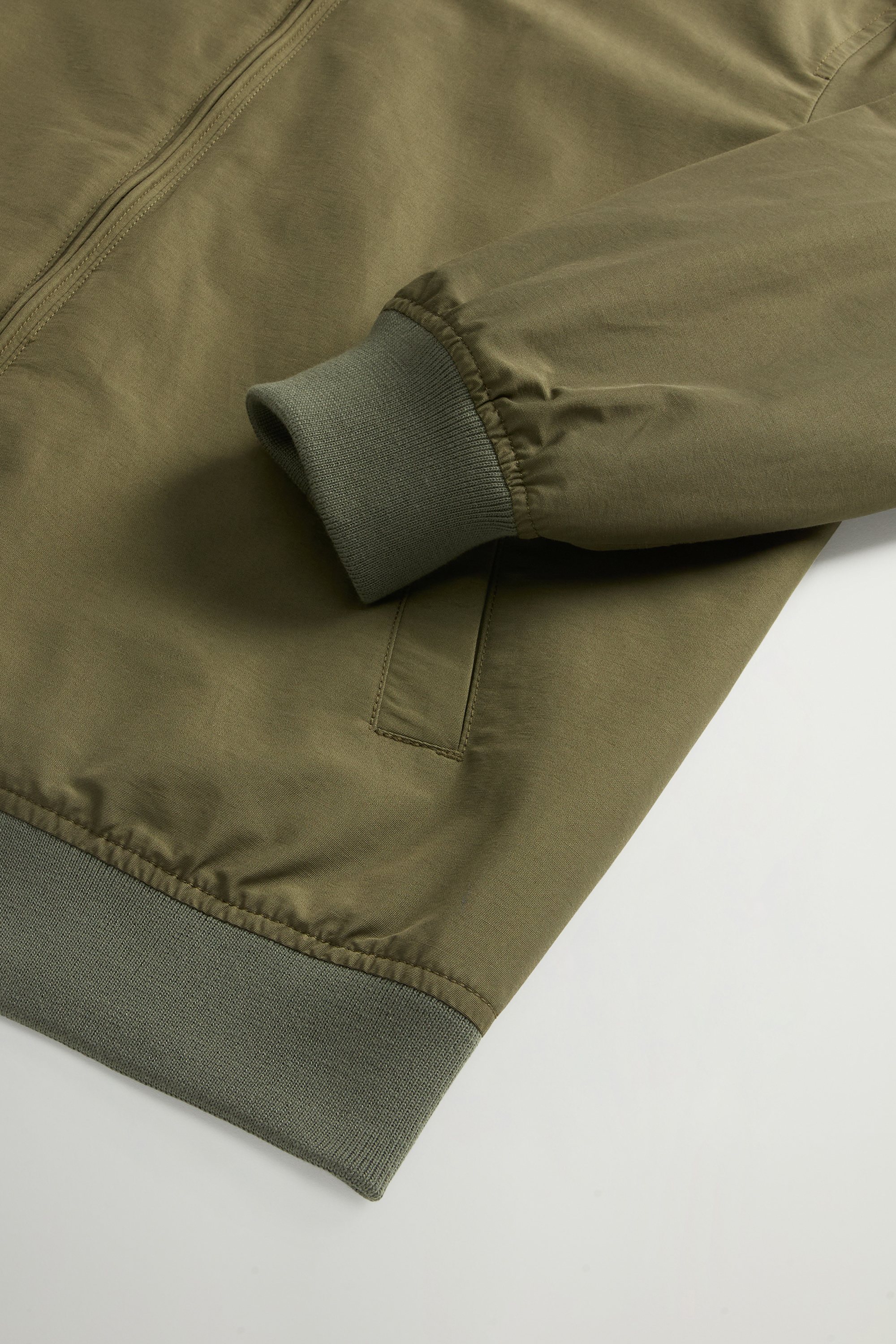 Cruiser Bomber Jacket in Light Ramar Green photo 8 | Woolrich