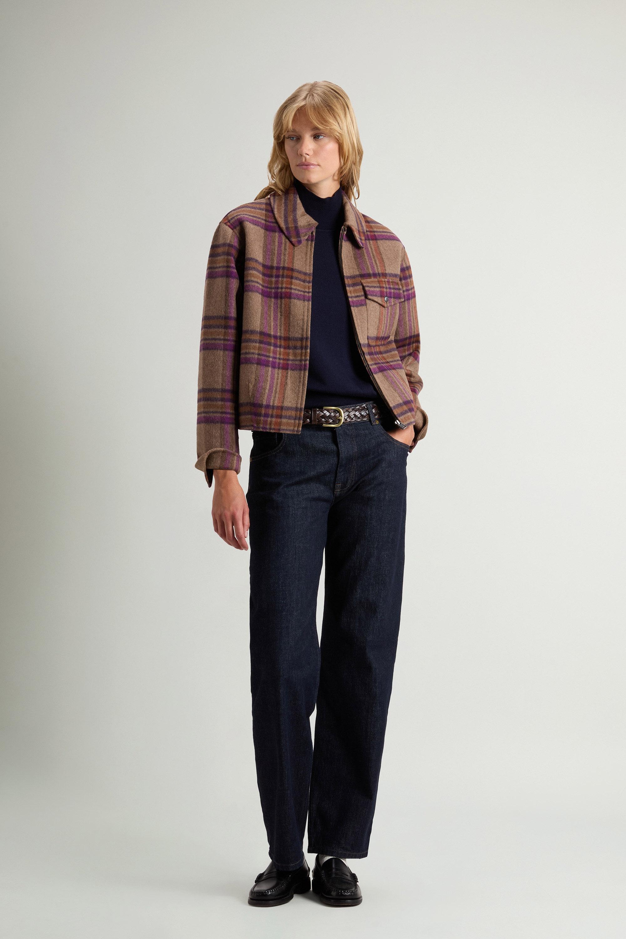 Jacket in Double-Face Wool Blend Brown photo 1 | Woolrich