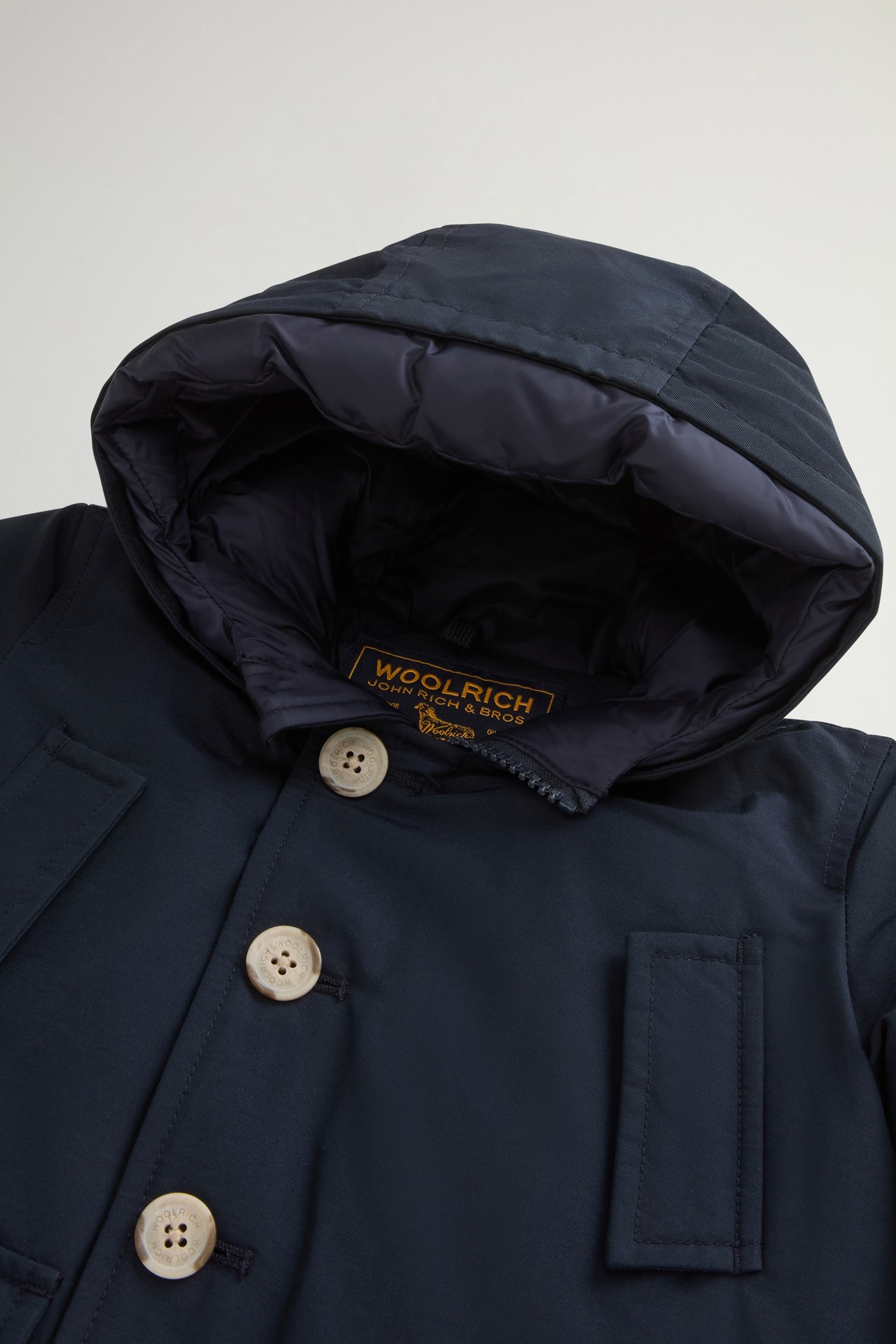 Babies’ Parka in Ramar Cloth Blue photo 3 | Woolrich