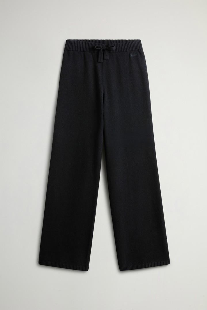 Pantalon en laine et cachemire Noir photo 4 | Woolrich
