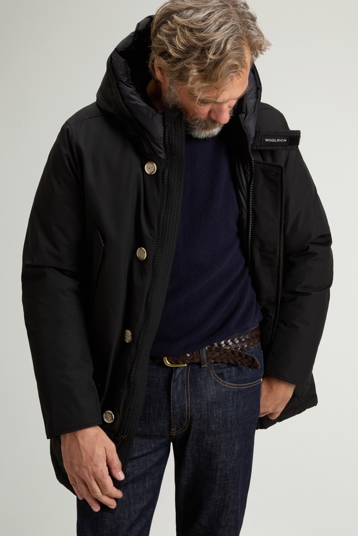 Arctic Parka en Ramar Cloth Noir photo 4 | Woolrich