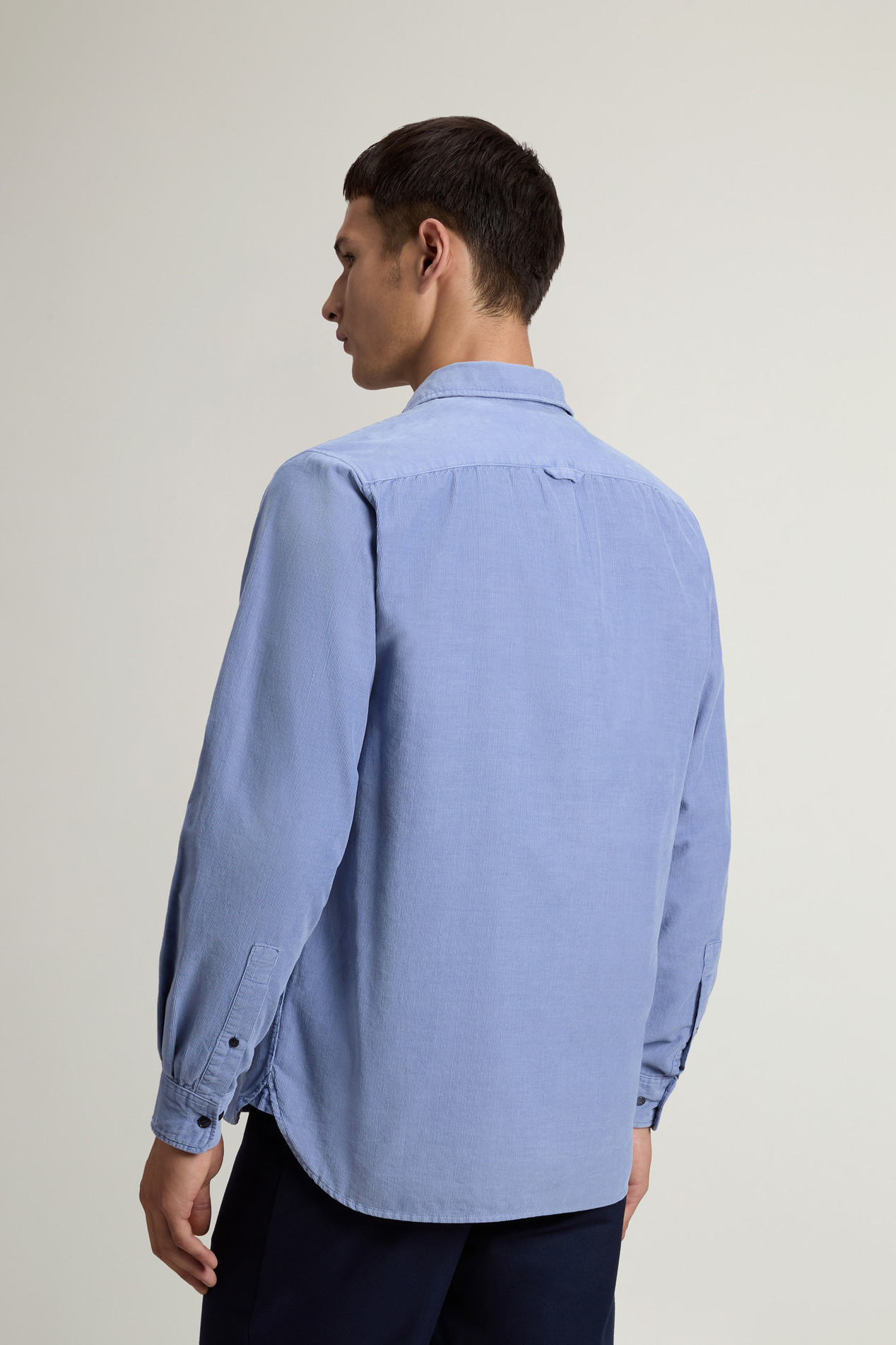 CORDUROY MACKEY SHIRT GD Blue photo 3 | Woolrich