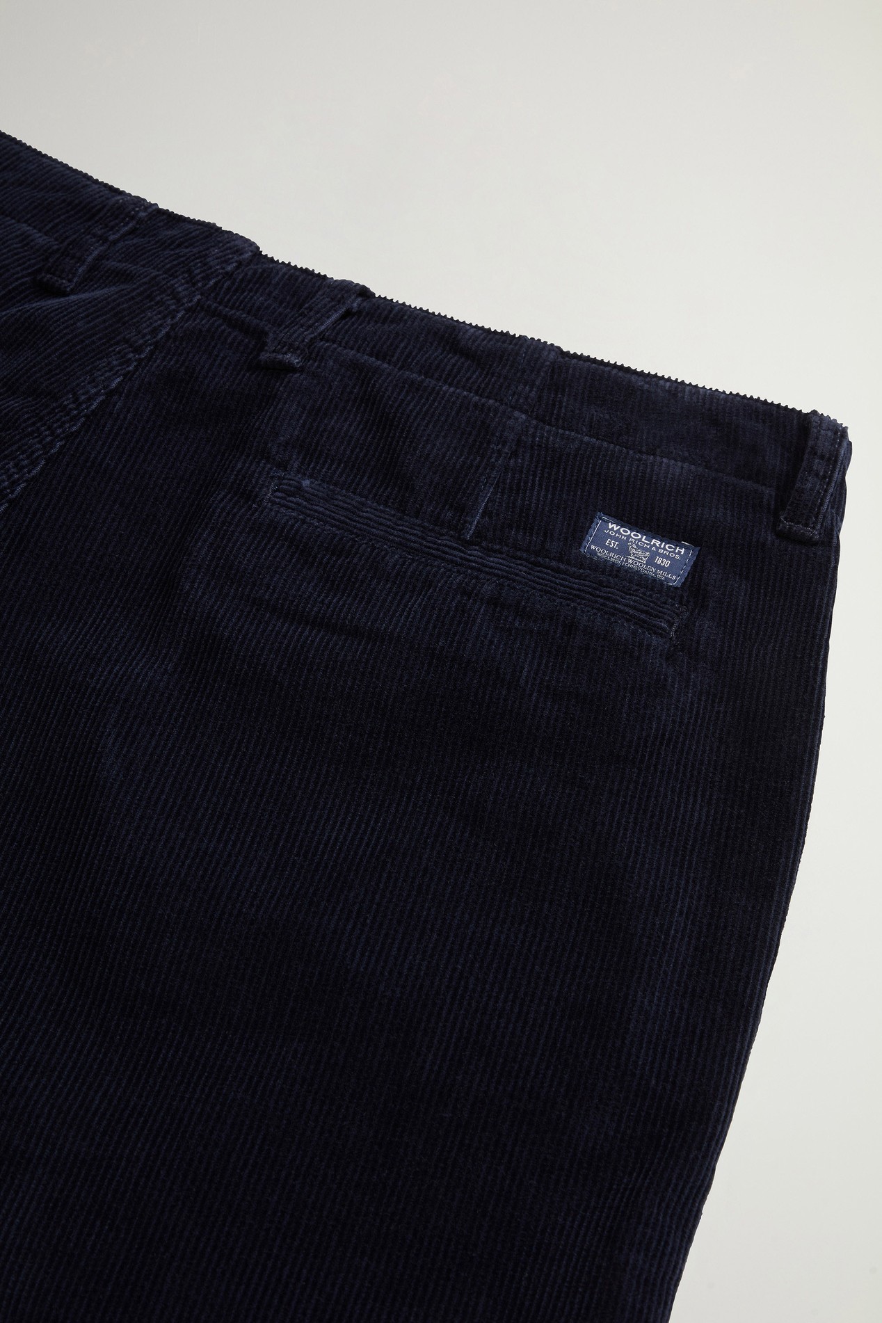 Pure Cotton Corduroy Chinos Blue photo 3 | Woolrich