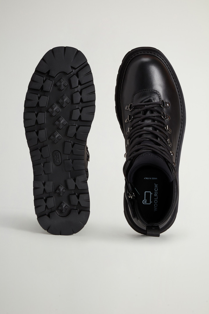 Hiking Boots in Leather Black photo 4 | Woolrich