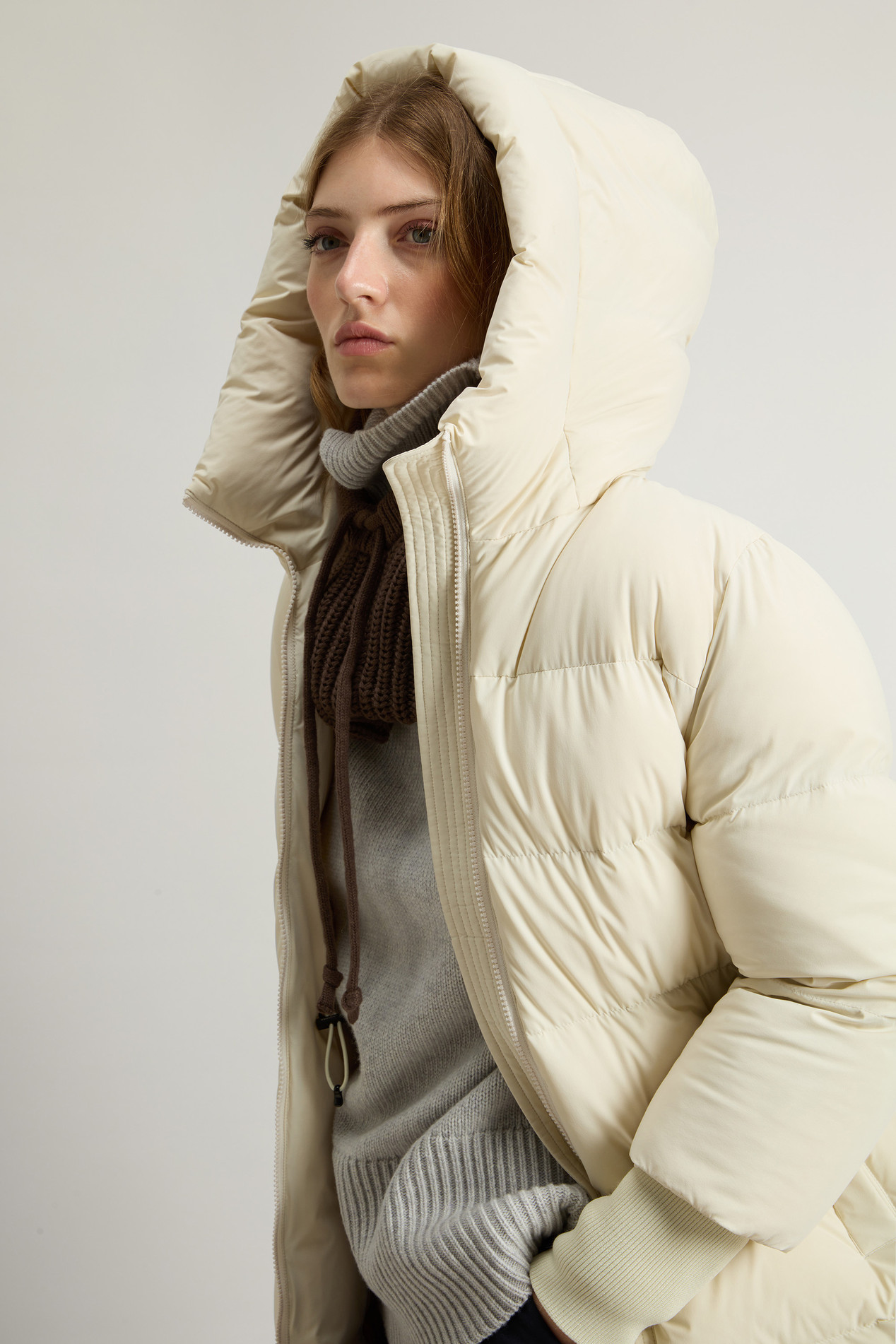 CLOUD MADISON COAT White photo 4 | Woolrich