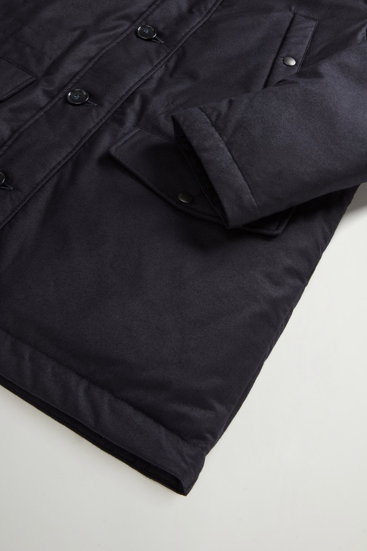 LP WOOL SILK PARKA Blue photo 7 | Woolrich