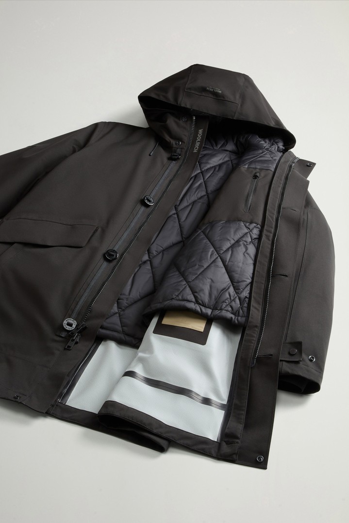 3-in-1 Weaver Coat with Reversible Inner Jacket Black photo 10 | Woolrich