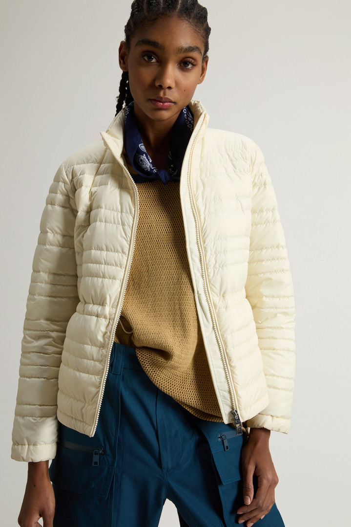 Padded Microfiber Jacket White photo 4 | Woolrich