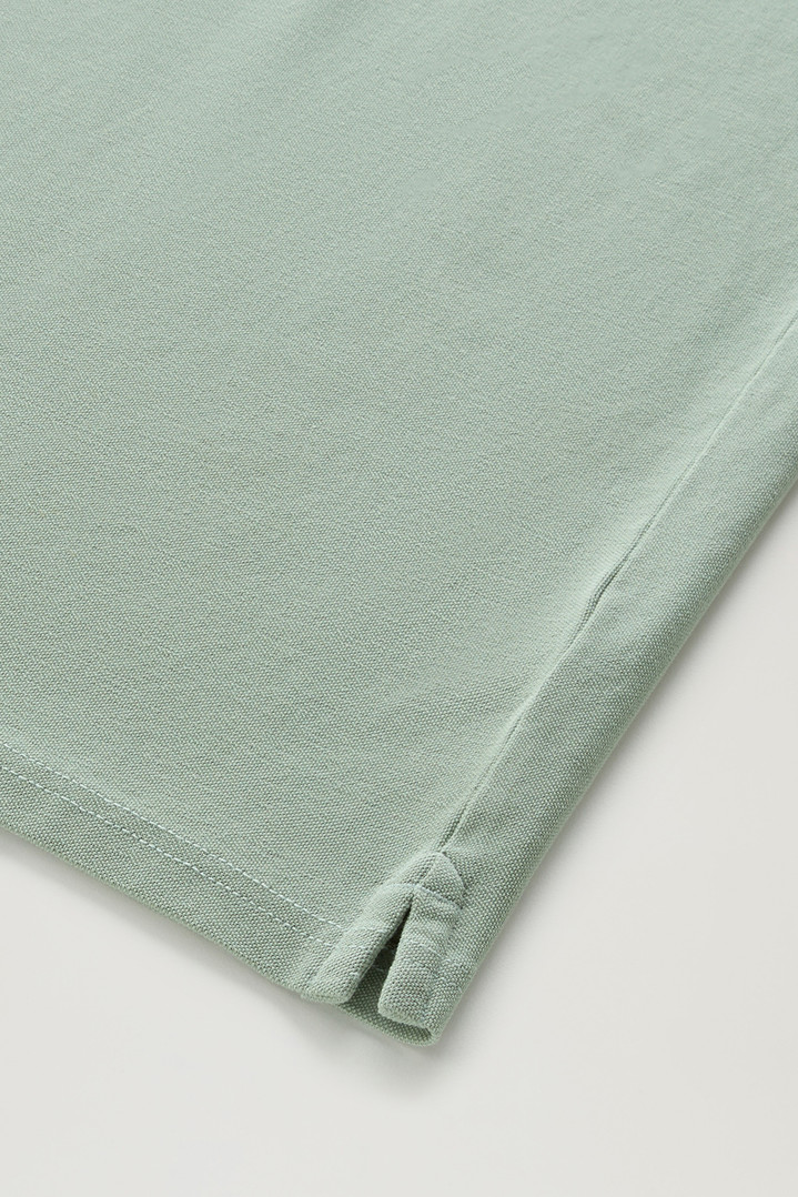 ICE COTTON POLO Green photo 3 | Woolrich