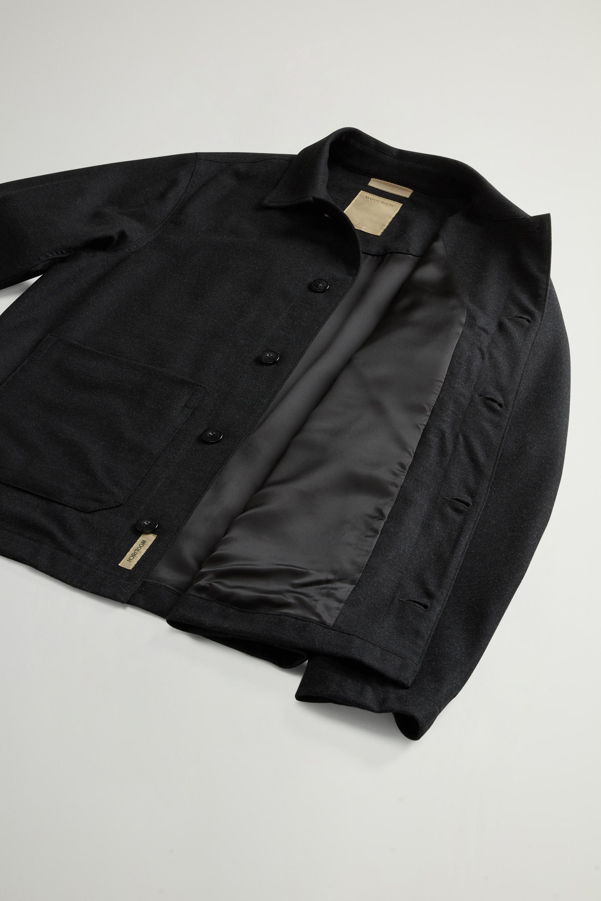 WOOL BLEND CHORE JACKET Gray photo 8 | Woolrich