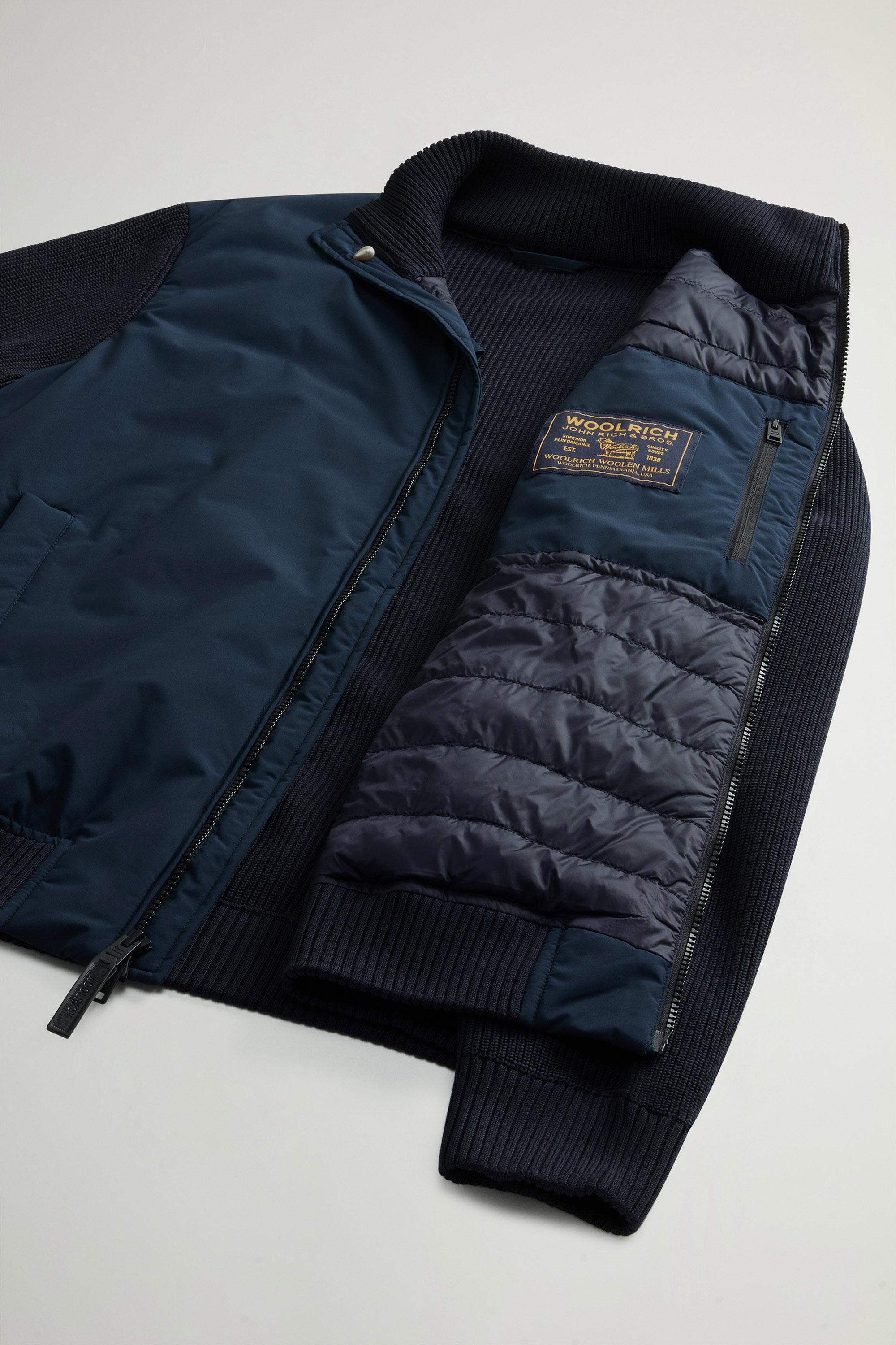 Hybrid Jacket in Cloud Poly Blue photo 8 | Woolrich
