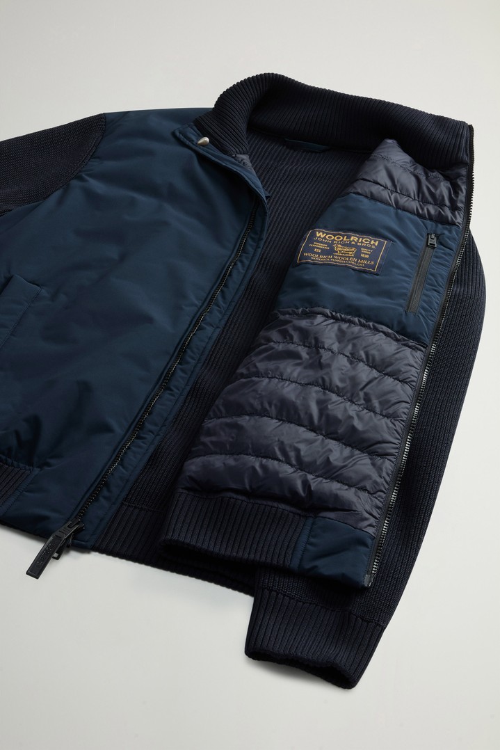 Hybrid Jacket in Cloud Poly Blue photo 8 | Woolrich