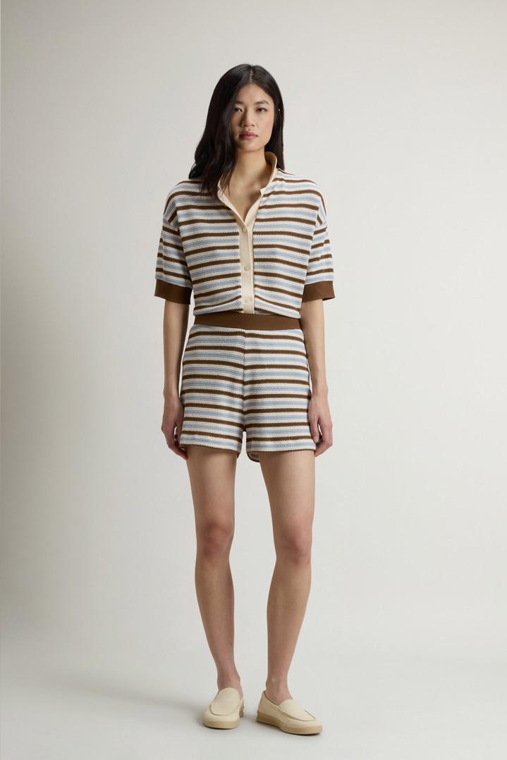 STRIPED SHORTS Multicolor photo 1 | Woolrich