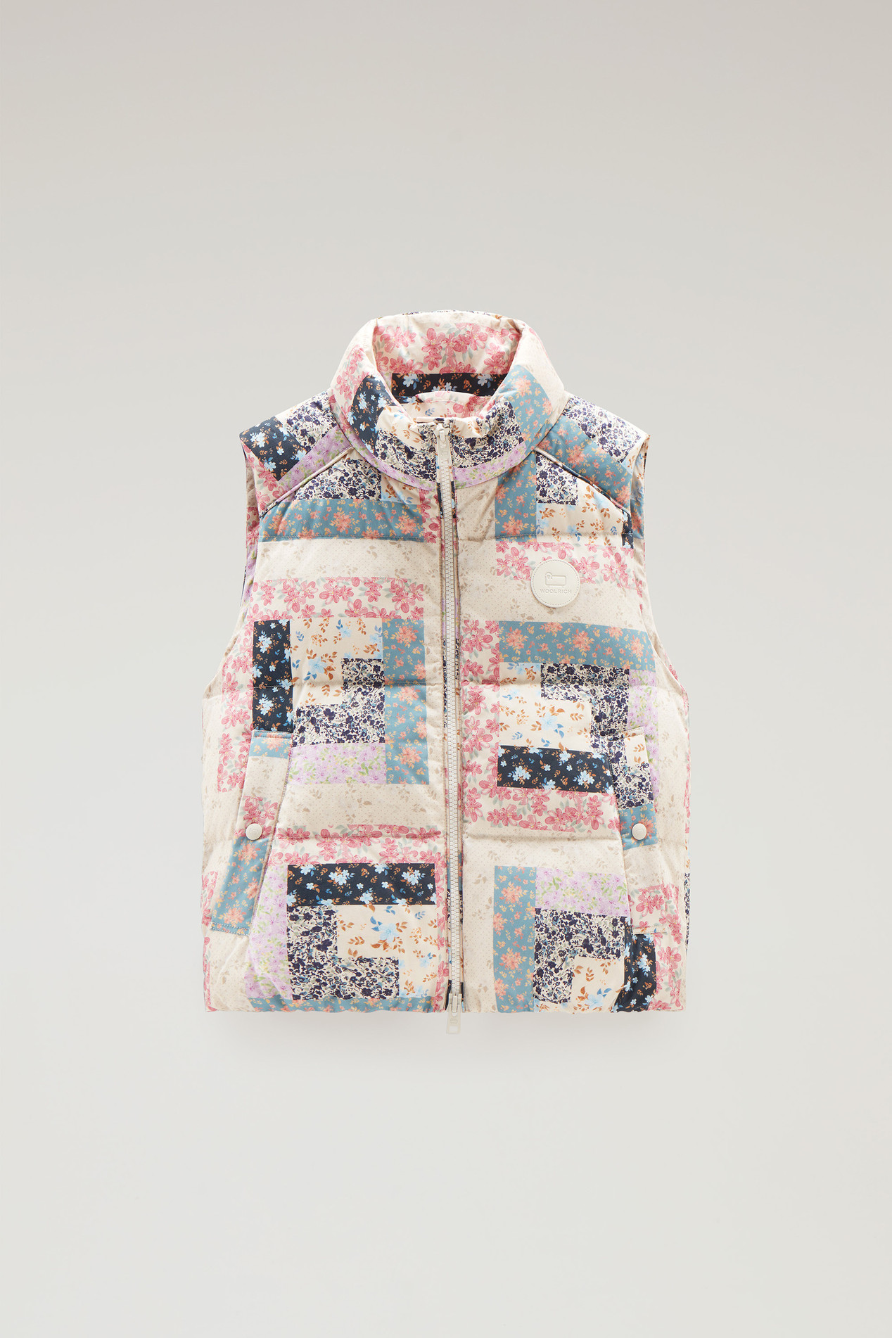 Pennsylvania Quilted Vest with Patchwork Print Multicolor photo 1 | Woolrich