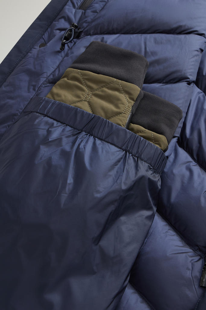 Mountain Parka in Stretch Nylon Blue photo 7 | Woolrich