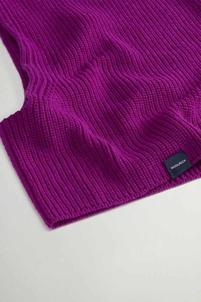 FINE MERINOS BALACLAVA Purple photo 3 | Woolrich