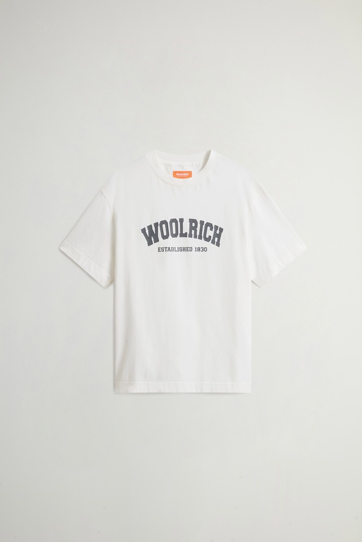 PD LARGE LOGO T-SHIRT White photo 1 | Woolrich