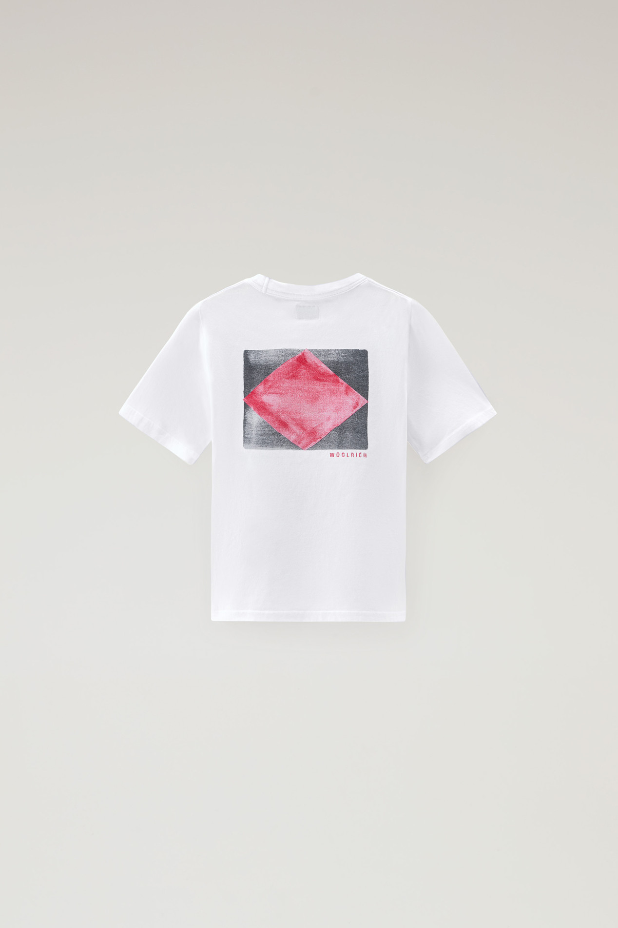 BACK GRAPHIC T-SHIRT White photo 2 | Woolrich