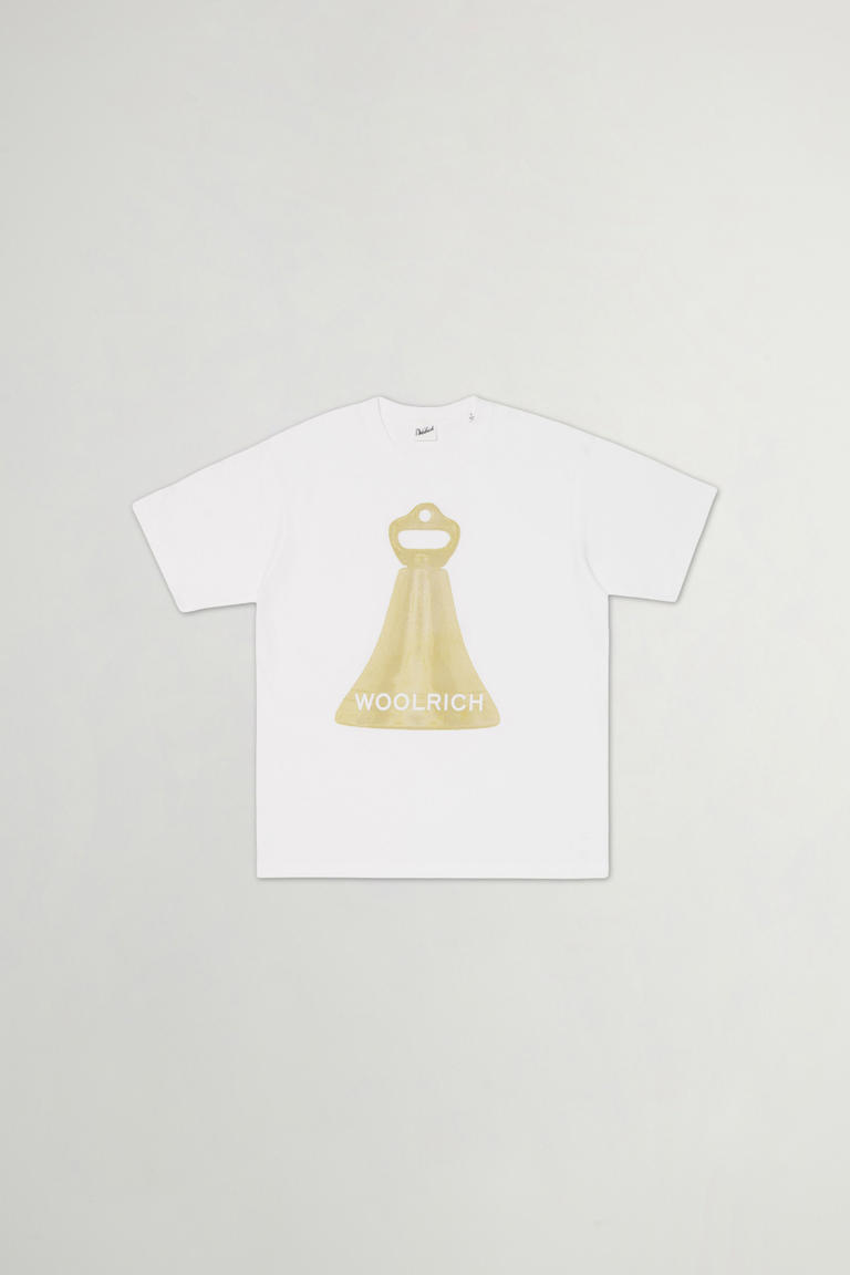 Bell T-Shirt aus reiner Baumwolle Weiß photo 1 | Woolrich