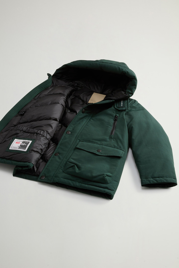 Boys’ Arctic Parka in Ramar Cloth Green photo 5 | Woolrich