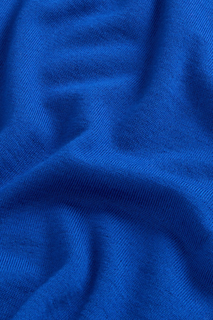 Maglione girocollo in pura lana vergine Merino Blu photo 7 | Woolrich