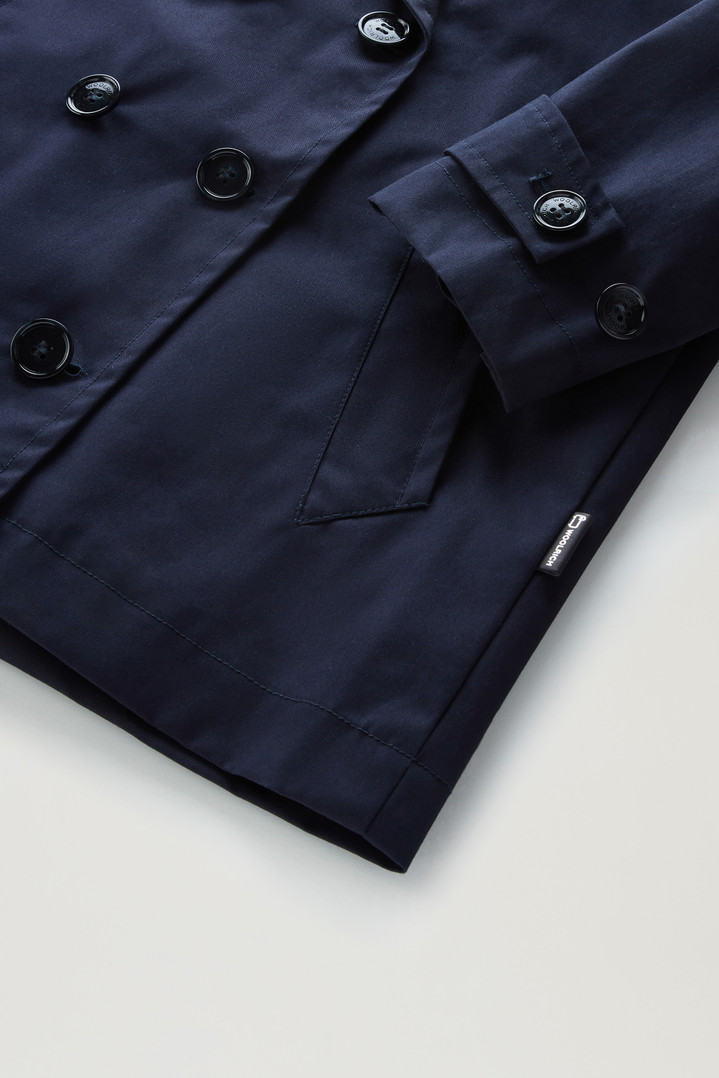 Havice Peacoat in Best Cotton Blue photo 3 | Woolrich