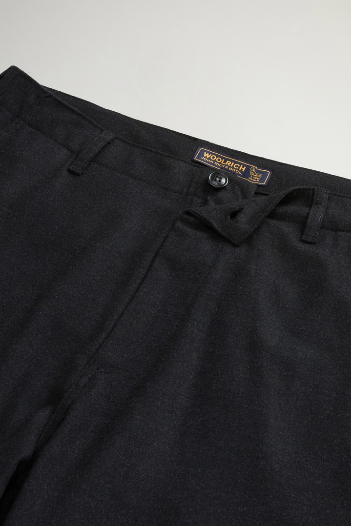 Chinohose aus Flanell aus einer recycelten Wollmischung Grau photo 2 | Woolrich
