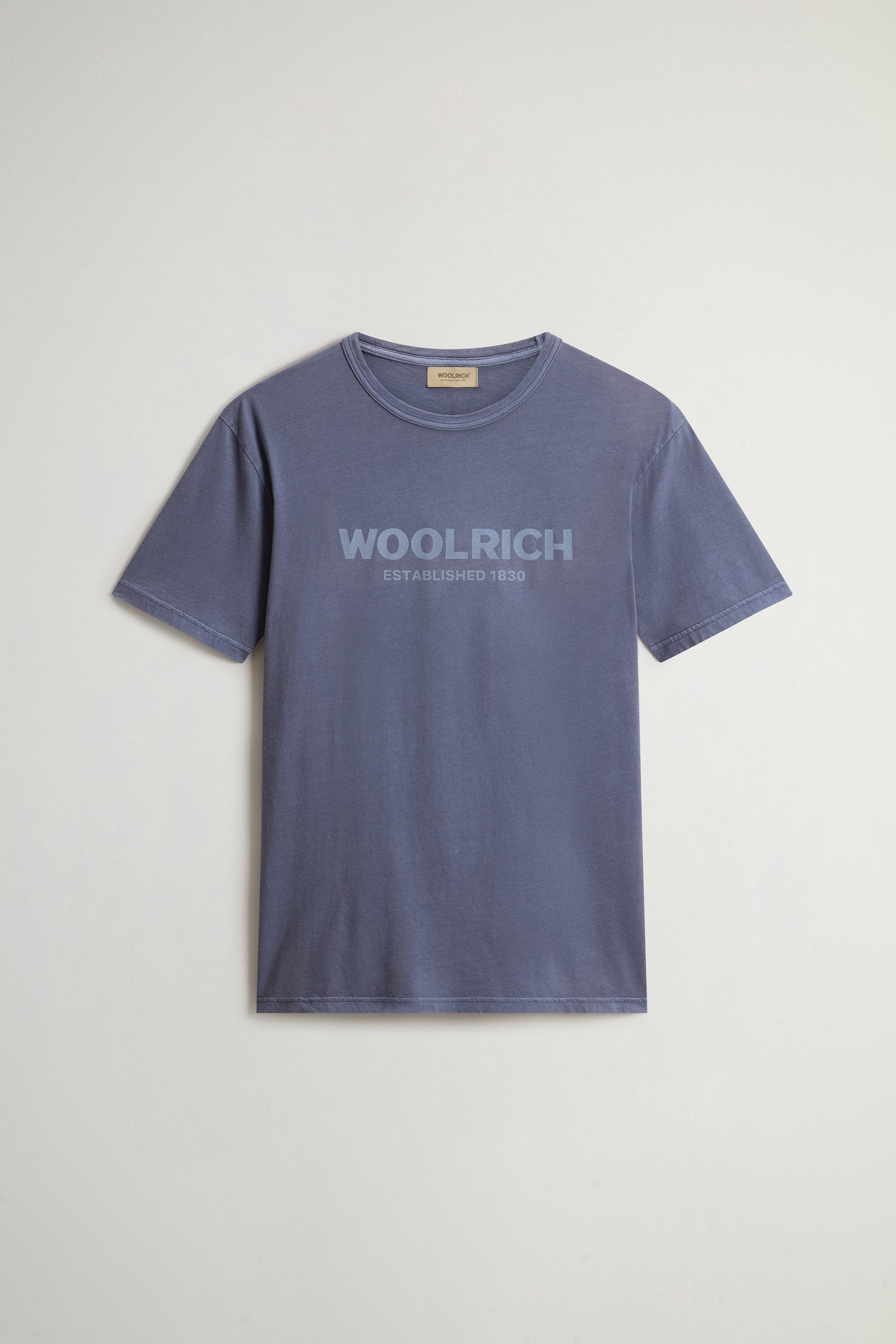 LIGHT GD T-SHIRT Blau photo 5 | Woolrich