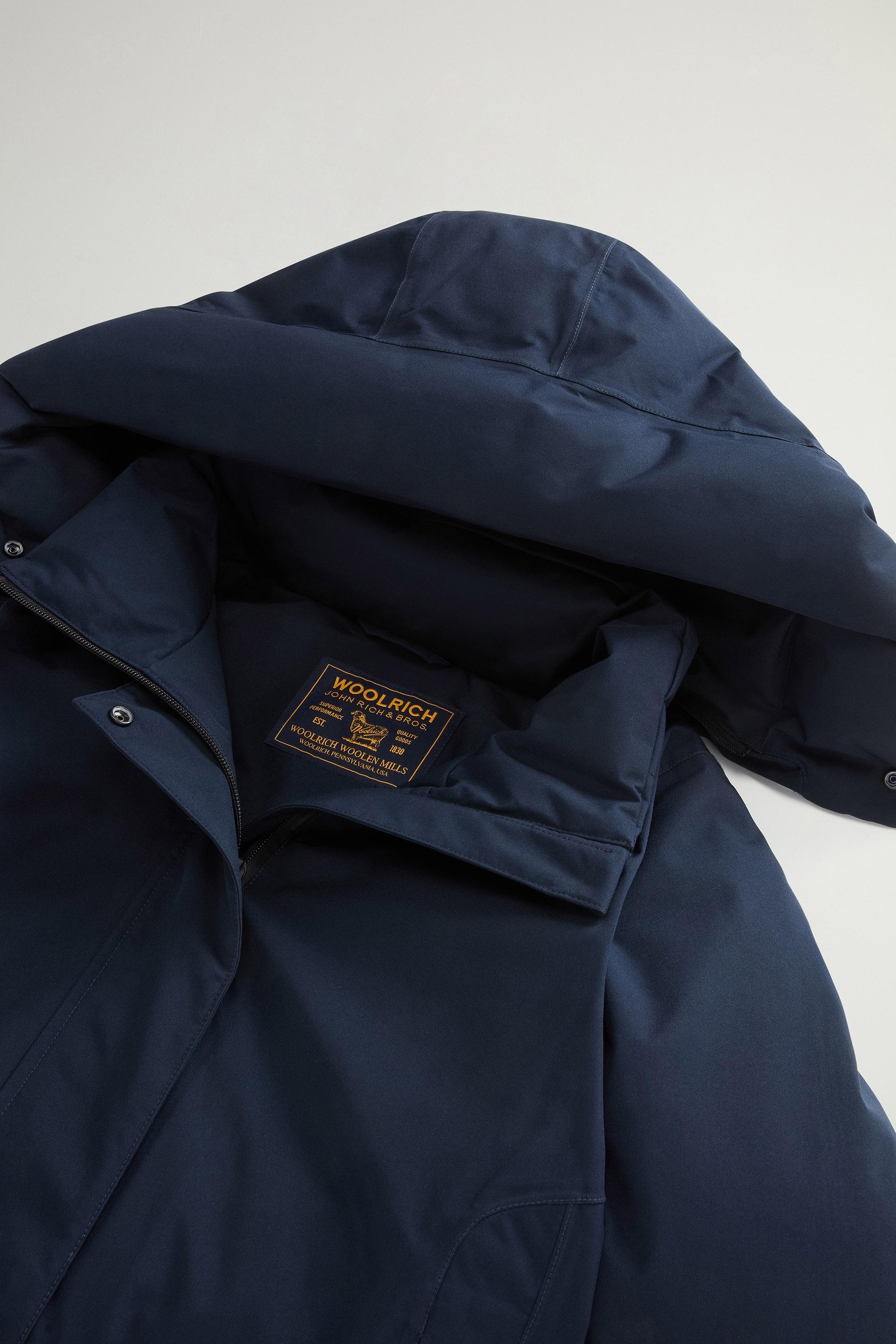 Marshall Parka in WINDSTOPPER® by GORE-TEX® Fabric Blue photo 6 | Woolrich