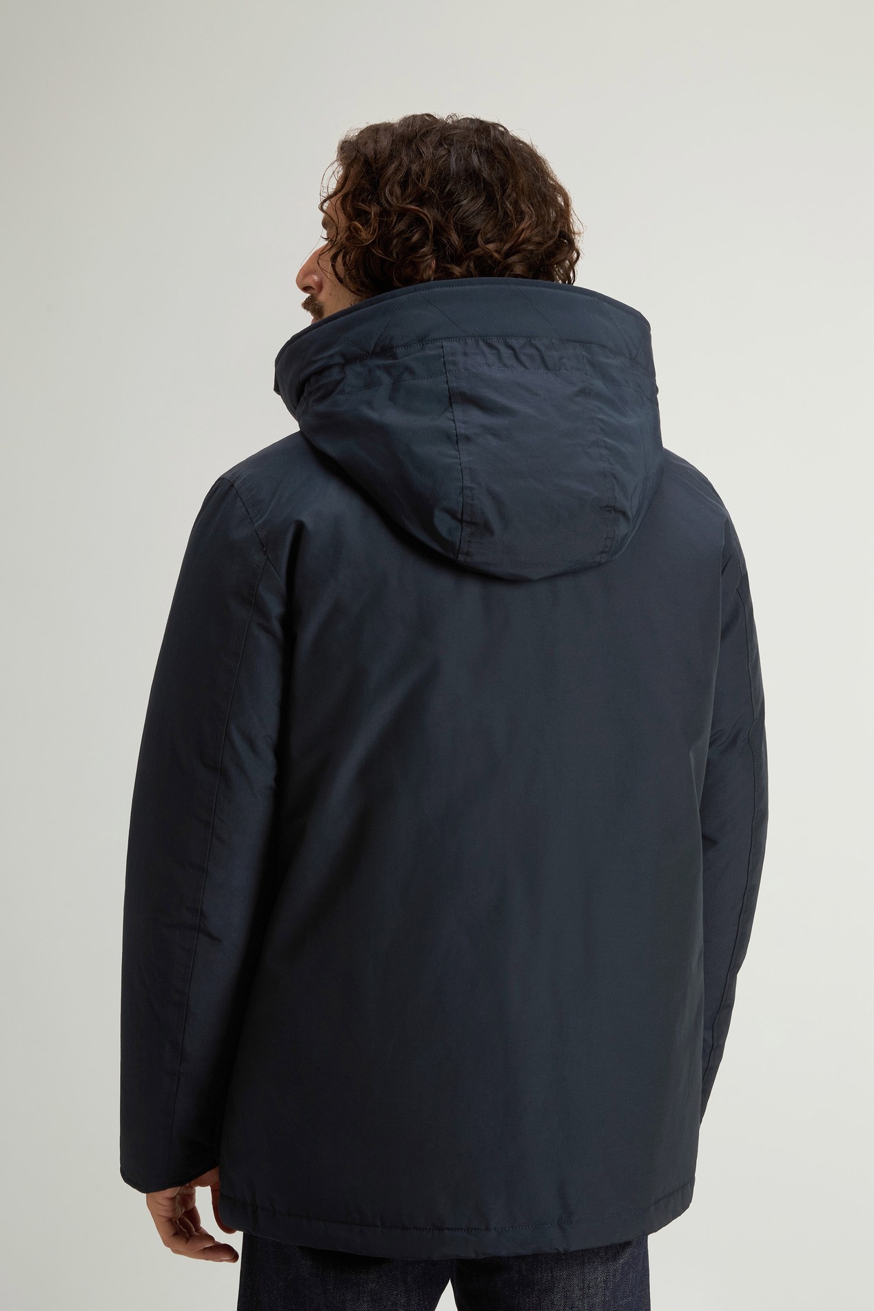 Arctic Anorak aus Ramar Cloth Blau photo 3 | Woolrich