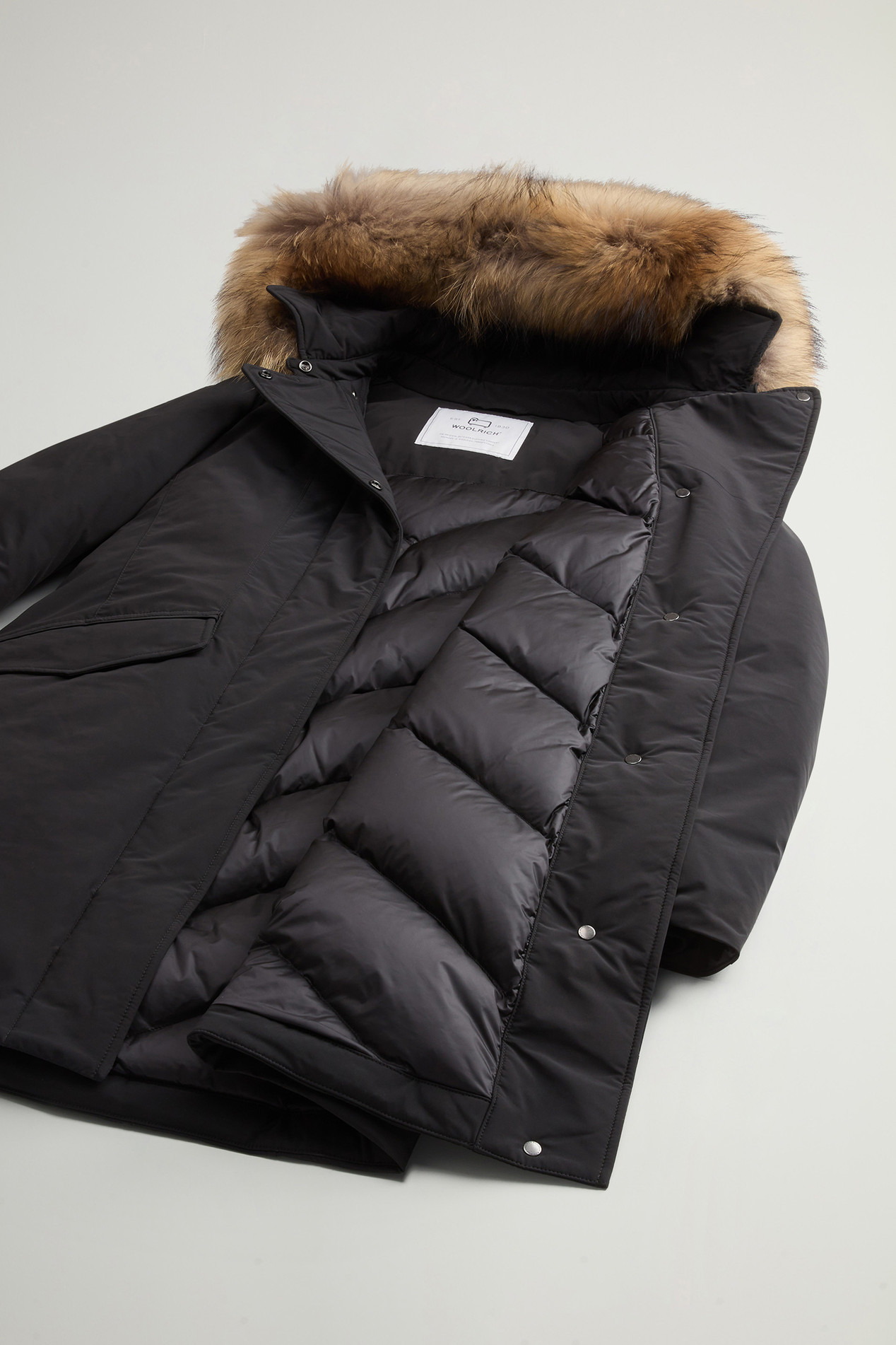 Modern Vail Parka avec capuche amovible Noir photo 9 | Woolrich