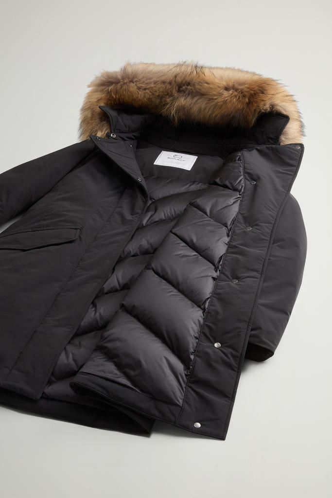 Modern Vail Parka with Detachable Hood Black photo 9 | Woolrich