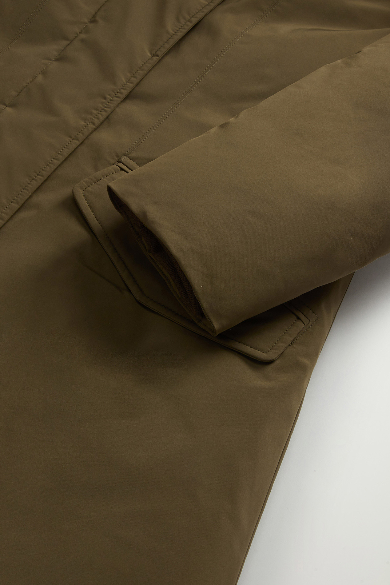 Modern Vail Parka with Detachable Hood Green photo 7 | Woolrich