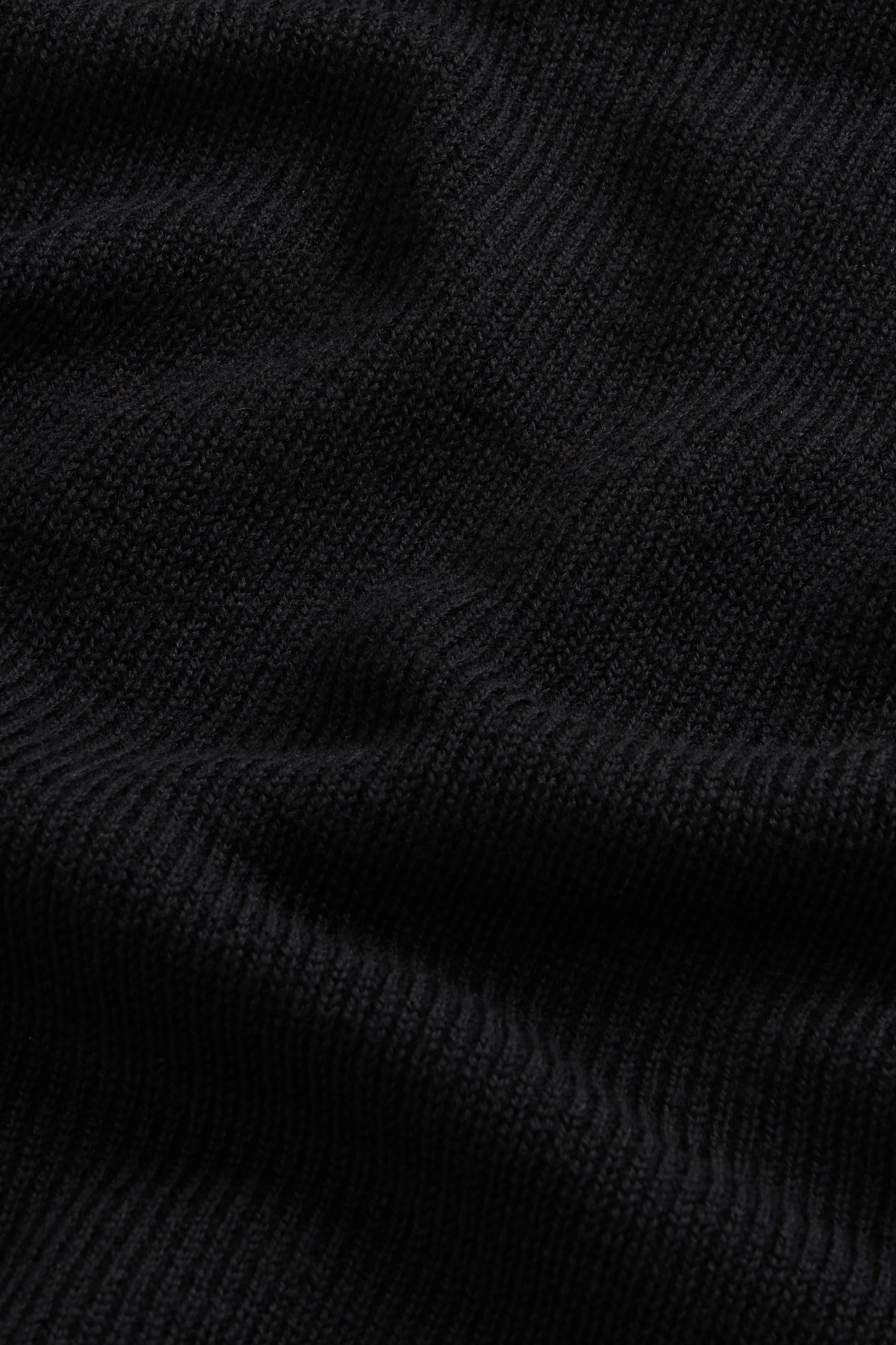 Trui met ronde hals van zuivere Merino-scheerwol Zwart photo 2 | Woolrich