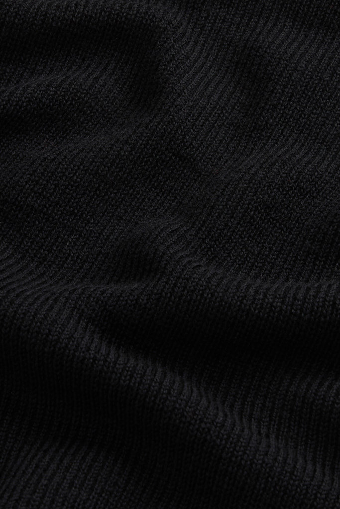 Trui met ronde hals van zuivere Merino-scheerwol Zwart photo 2 | Woolrich