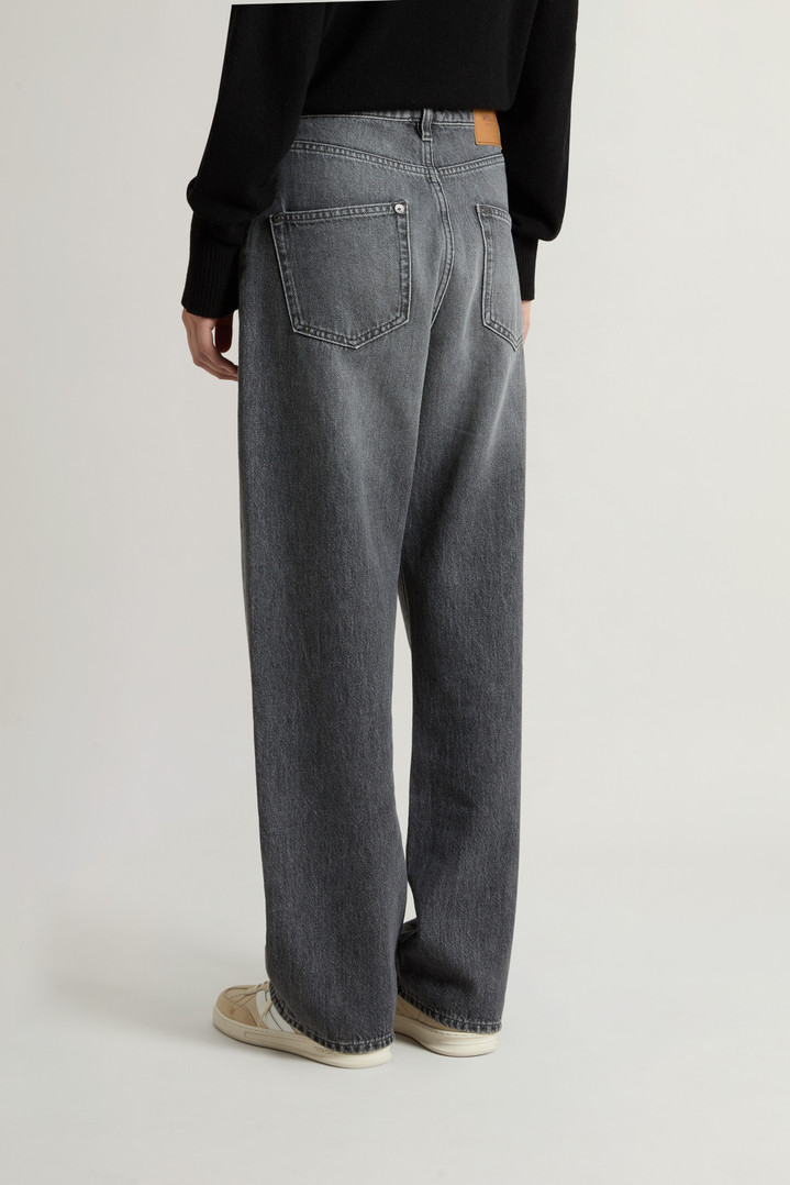 Pants in Pure Cotton Denim Gray photo 2 | Woolrich