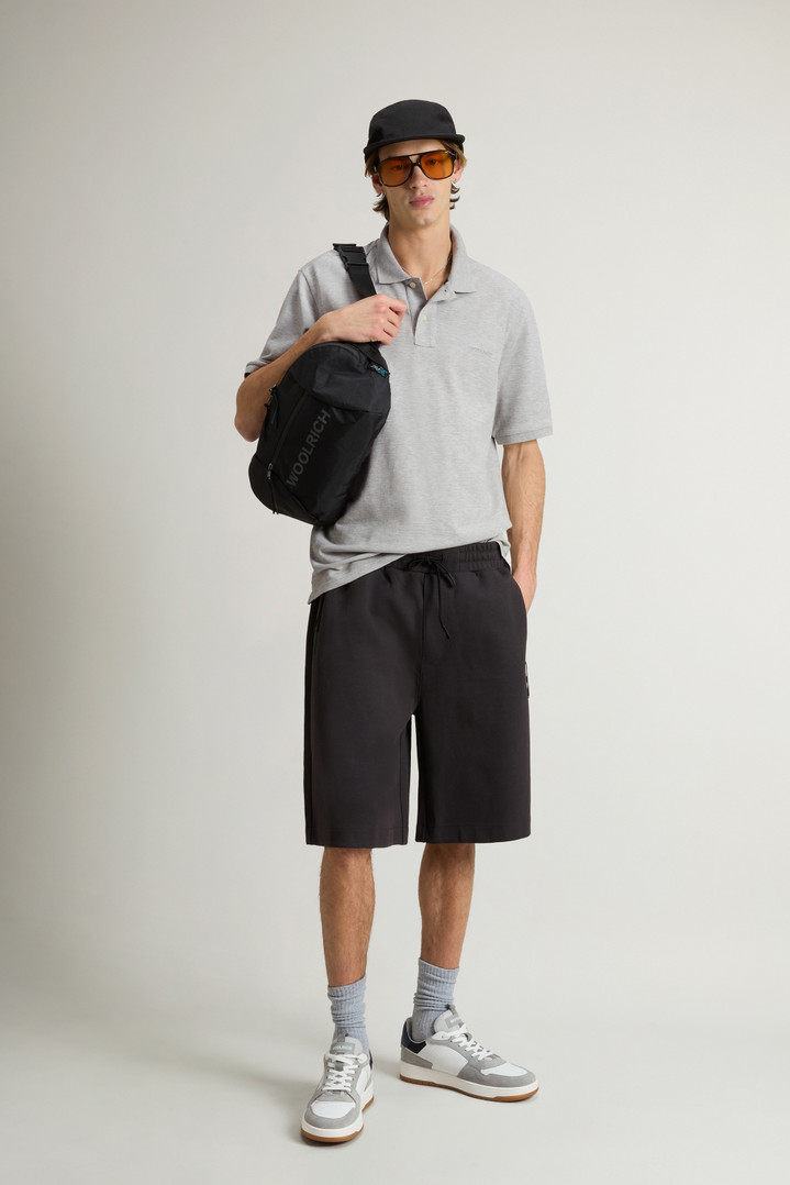 Pure Cotton Pique Polo Gray photo 2 | Woolrich
