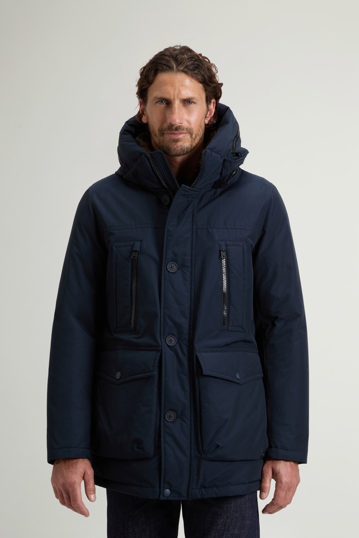 Arctic Parka Evolution in Ramar Cloth Blue photo 1 | Woolrich